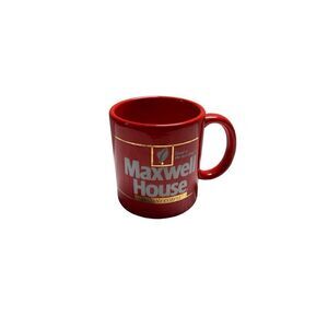 Maxwell House Coffee Mug Red